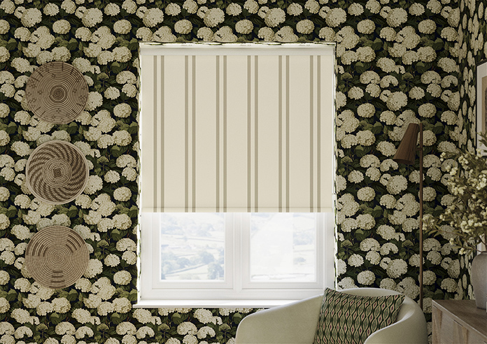 Winnies Stripe, Cashmere - Twist&Fit Roller Blind - Image 3